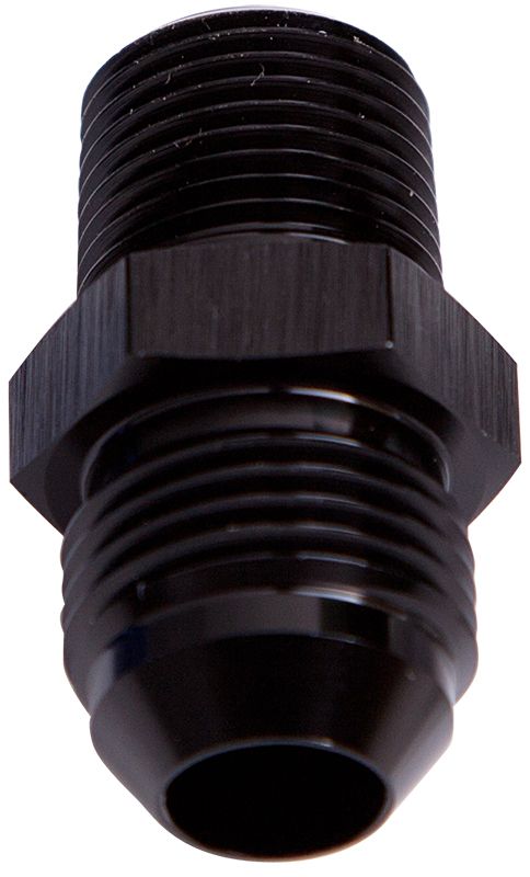 AF816-06-06BLK25 - MALE FLARE -6AN TO 3/8" NPT