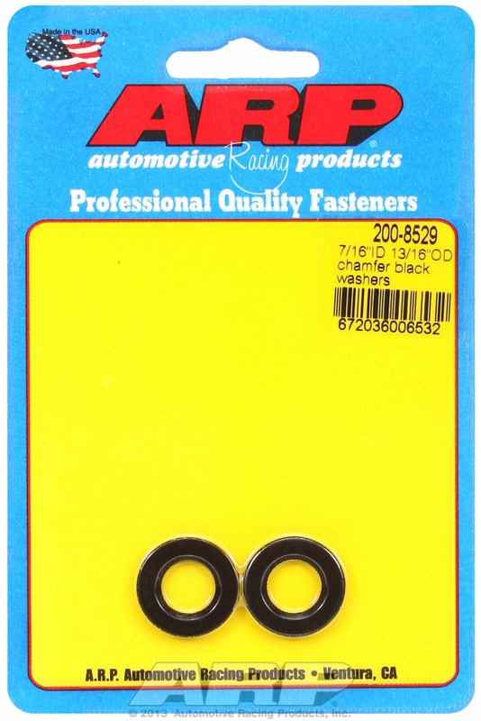 AR200-8529 - 7/16" ID WASHERS WITH CHAMFER