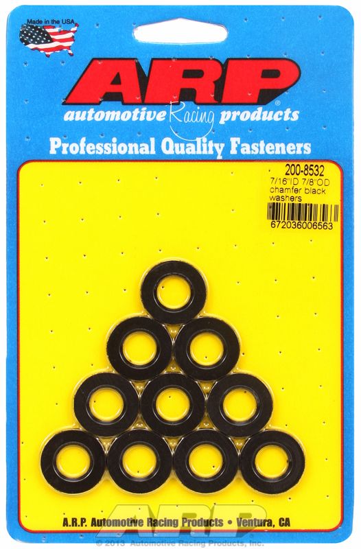 AR200-8532 - 7/16" ID WASHERS WITH CHAMFER