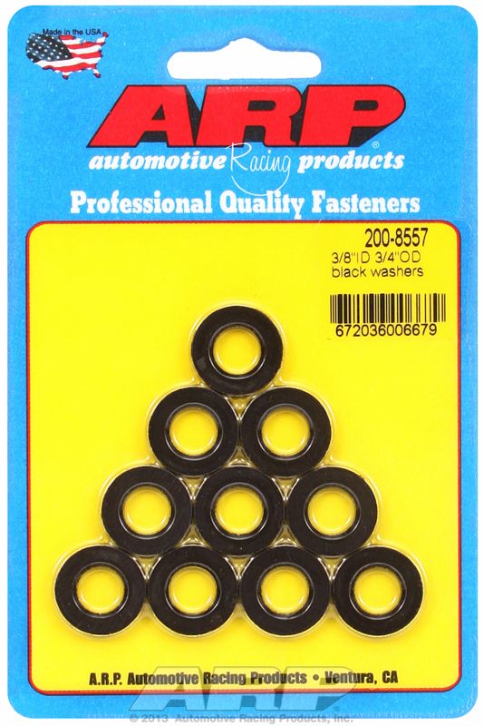 AR200-8557 - 3/8" ID WASHERS WITH CHAMFER