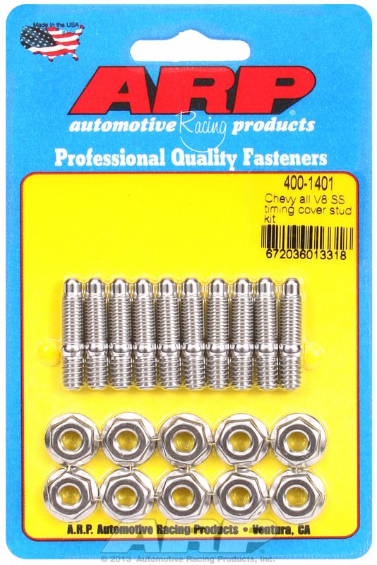 AR400-1401 - ARP HEX TIMING COVER STUD KIT