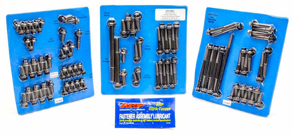 AR554-9801 - ARP HEX ENG ACC BOLT KIT.FORD