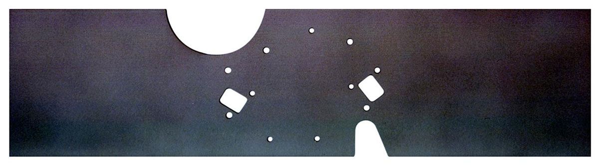 MOC4002 - ALLOY FRONT ENGINE PLATES FORD