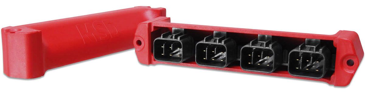 MSD7740 - RED MSD POWER GRID 4 CONNECTOR