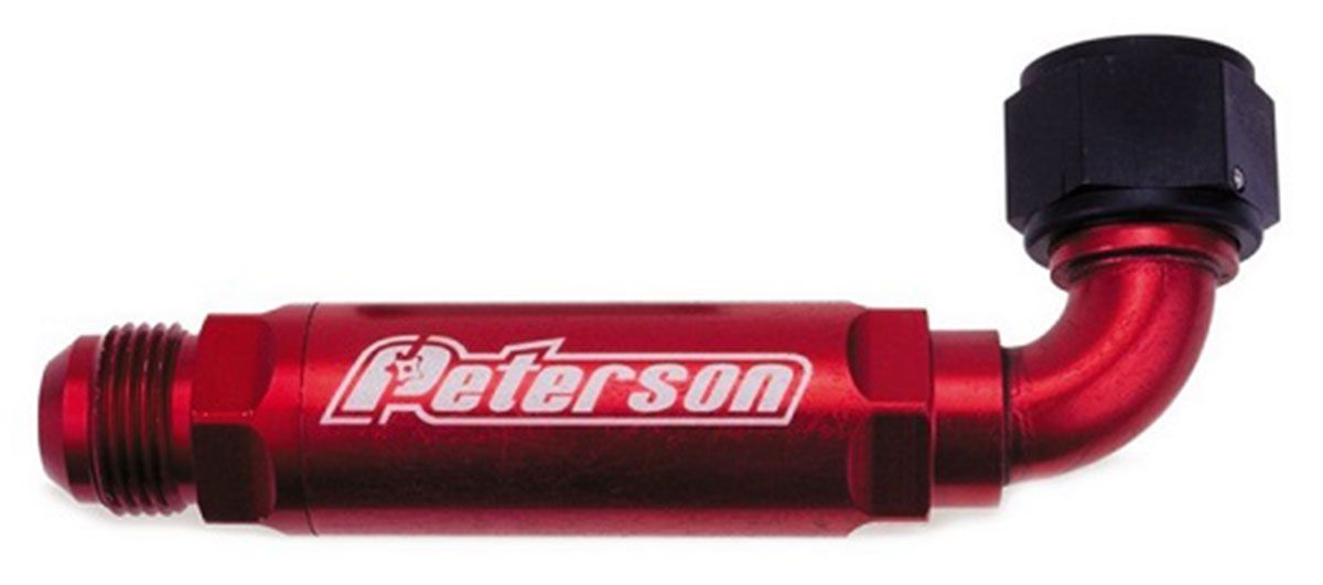 PFS09-0408 - PETERSON SCAVENGE FILTER 90DEG
