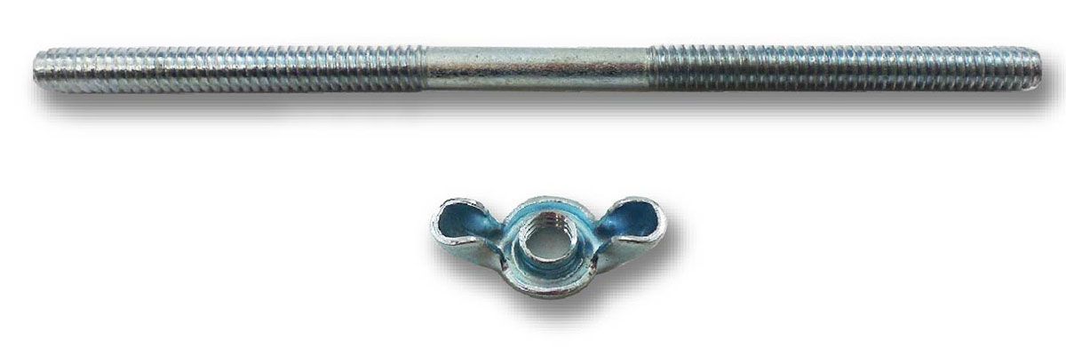 RPCR2175 - 1/4-20x5" LONG STUD WITH WING