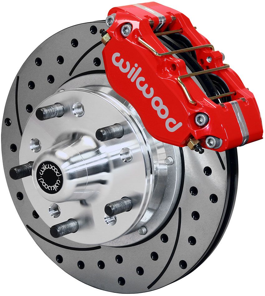 WB140-13202-DR - DUST BOOT FRONT BRAKE KIT RED
