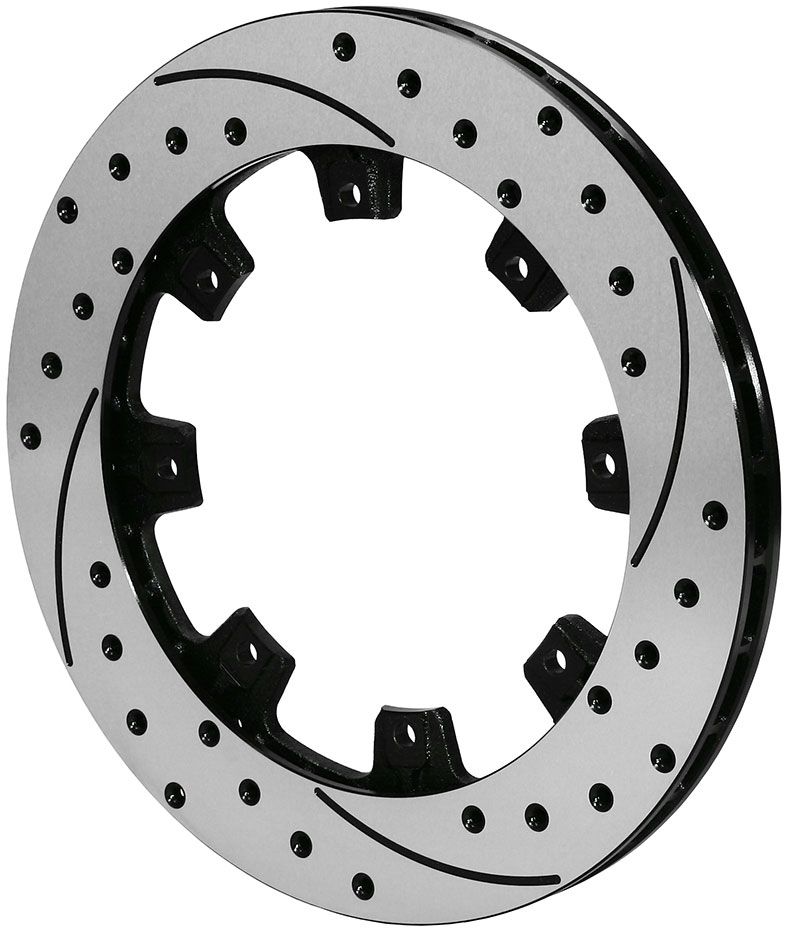 WB160-7103-BK - SRP ROTOR RH DRILLED & SLOTTED