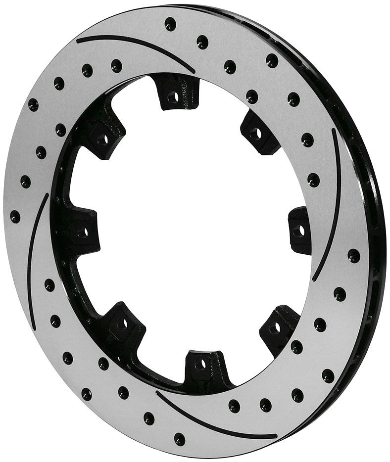 WB160-7104-BK - SRP ROTOR LH DRILLED & SLOTTED