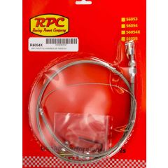 RPCR6054X - BRAIDED S/LESS THROTTLE CABLE