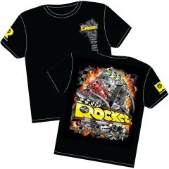 RT1-S - Rocket Black T Shirt