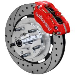 WB140-13203-DR - DUST BOOT FRONT BRAKE KIT, RED