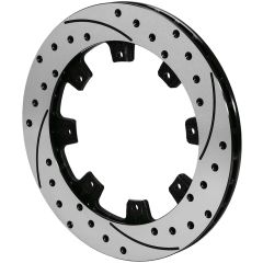 WB160-12205-BK - SRP DRILLED 12.19" ROTOR, LHS